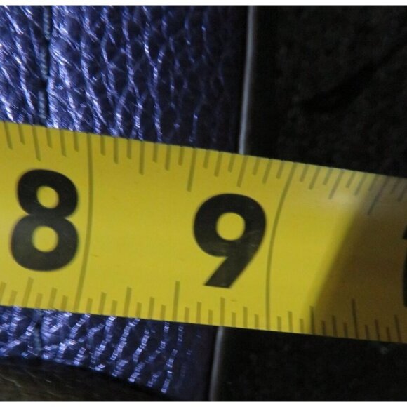 COACH 2018 Andi Metallic Hologram Quad Colorblock Pebbled Leather Backpack 49122 - Picture 11 of 12